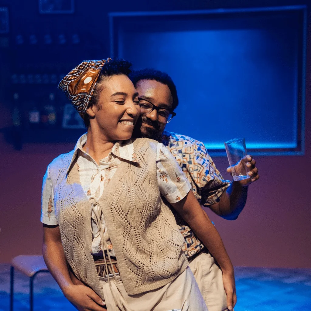 Production scene from Black Power Desk